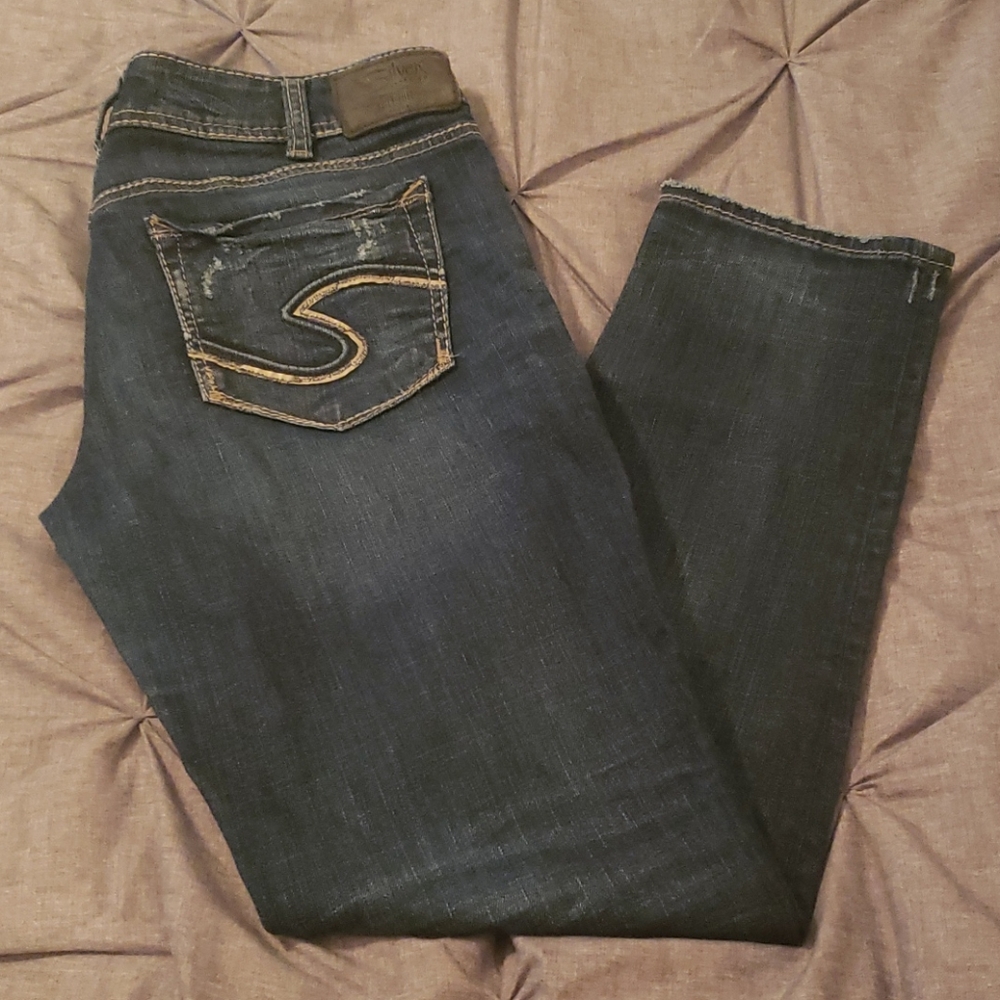 Silver SUKI ankle SLIM Jeans